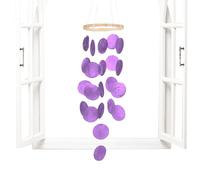 Shell Wind Chimes - Decorazione costiera di Windchime | Boho Sounding Sounding Ornament Hangy per Wife Girls Beach Home Porch Porch Garden Patio Decor