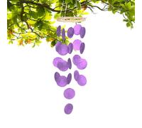 Shell Wind Chimes - WindChimes | Natural Shell Chime | Ornamento del giardino del CHIME | Decorazione costiera di Windchime | Ornamento hangovole boho suoni rilassanti per le ragazze beach beach