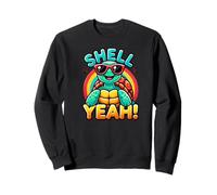 Shell-Yeah Tees - Funny cute Turtle Design for Kids & Adults Felpa