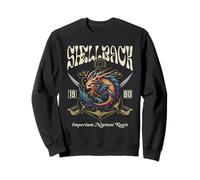 Shellback 1980 Equator Crossing Design per L'Anno 1980 Felpa