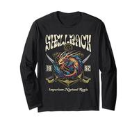 Shellback 1992 Equator Crossing Design per l'anno 1992 Maglia a Manica