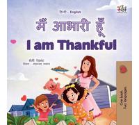 Shelley Admont Kidkiddos Book I am Thankful (Hindi English Bilingual (Tascabile)