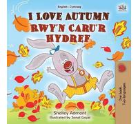 Shelley Admont Kidkidd I Love Autumn (English Welsh Bilingual Book f (Tascabile)