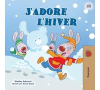 Shelley Admont Kidkiddos Book I Love Winter (French Children's Book (Tascabile)