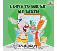 Shelley Admont Kidkiddos Books I Love to Brush My Teeth (Tascabile)