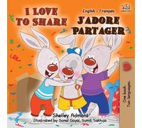 Shelley Admont Kidkiddos Books I Love to Share J'adore Partager (Tascabile)