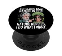 Shelling ha detto che la natura è una risposta libera: "Faccio quello che voglio" PopSockets PopGrip Adesivo