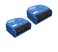 Shelly 1 Gen3 - Wi-Fi & Matter Interruttore Intelligente Relé, 1 Canale, 16А, Contatto Pulito, Controllo Remoto e Automazione, Porta del Garage, Nessun Hub Richiesto, Alexa, Google Home (2 Pezzi)