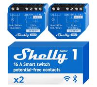Shelly 1 Gen3 - Wi-Fi & Matter Interruttore Intelligente Relé, 1 Canale, 16А, Co