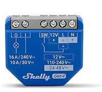 Shelly 1 Gen4 - Smart Relay contatto pulito 16A AC/DC WiFi/BT/Matter/Zigbee - SH