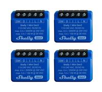 Shelly 1 Mini Gen 3 | Confezione da 4 | WiFi e Bluetooth Smart Switch 1 canale 8