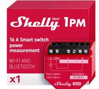 SHELLY 1PM GEN3 - Shelly 1 Gen. 3, interruttore, attuatore di misura, max. 16 A, 1