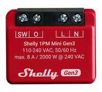 SHELLY 1PM Mini Gen3 1-kanałowy moduł z pomiarem mocy