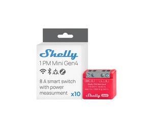 Shelly 1PM Mini Gen4 - Pack da 10