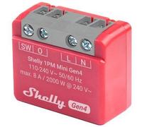 Shelly 1PM Mini Gen4 - Smart Relay 8A AC WiFi/BT/Matter/Zigbee + PM - SH-S1PMMIN
