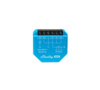 Shelly 2L Gen3 con bypass, interruttore intelligente WiFi, 2 canali, Alexa e Google Home, nessun hub, controllo remoto, nessun conduttore neutro richiesto, montaggio a incasso, controlla carichi