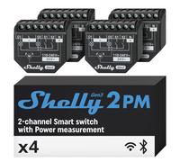 Shelly - 2Pm Gen3 4P - Smart Dual Relay Switch With Energy Monitoring NUOVO