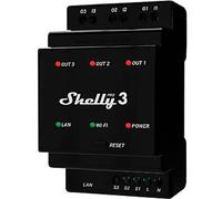 Shelly 3800240000000 Pro 3 Relè su guida DIN Wi-Fi, Bluetooth