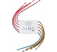 Shelly 4-Channel Decoupler 230V - Conversione del Segnale da CA a CC, Compatibile con Diversi Dispositivi, Cablaggio Necessario