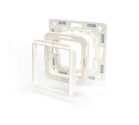 SHELLY BLU WS4B - Adattatore Busch-Hunter per interruttore a parete BLU 4