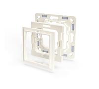 SHELLY BLU WS4GM - Adattatore Gira & Merten per switch a parete BLU 4