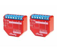 SHELLY Attuatore di commutazione Wi-Fi Plus 1PM, 16A, Bluetooth, 2 pezzi