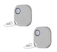 Shelly BLU Button1 | Confezione da 2 | Pulsante di azione e di attivazione delle scene controllato Bluetooth | Automazione domestica | App iOS Android | Lunga durata della batteria | Indicatore LED |