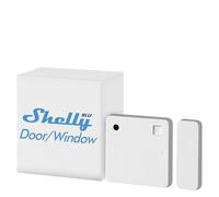 Shelly Blu Door/Window Bianco - Allarme Intelligente con Sensore di Movimento Bluetooth, Sicurezza Domestica, Rilevatore con Controllo Remoto, Avvisi Tramite App, Alexa e Google, Gateway Richiesto