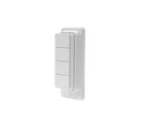 Shelly BLU RC Button 4 ZB - Interruttore di Controllo Remoto Smart Bluetooth & Zigbee, Wireless, Attivazione Azioni con Pressioni Multiple, Domotica, Тelecomando, Alexa, Google Home, Gateway Richiesto