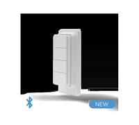 Shelly BLU RC Button 4 ZB - Interruttore di Controllo Remoto Smart Bluetooth & Zigbee, Wireless, Attivazione Azioni con Pressioni Multiple, Domotica, Тelecomando, Alexa, Google Home, Gateway Richiesto