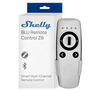 Shelly BLU Remote Control ZB - Telecomando smart Zigbee e Bluetooth per il controllo immediato di luci, tapparelle e scenari Bianco