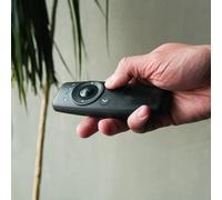 Shelly BLU Remote Control ZB - Telecomando smart Zigbee e Bluetooth per il controllo immediato di luci, tapparelle e scenari Nero