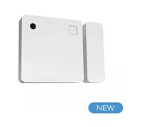 Shelly BLU Door/Window ZB Bianco - Sensore Magnetico Porte Finestre Zigbee/Bluetooth, Sensore LUX, Sicurezza Domestica, Allarme Apertura/Chiusura, Automazioni, Batteria Lunga Durata, Gateway Richiesto