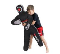 Shelly - Ciuccio per sacco da boxe per bambini, per arti marziali, boxe, karate, wrestling, jiu jitsu, brasiliano, posizione eretta, manichino per arti marziali, boxe, karate, allenamento, senza