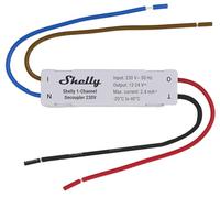 Shelly Decoupler a 1 Canale 230V - Conversione del Segnale da CA a CC, Compatibile con Diversi Dispositivi, Cablaggio Necessario
