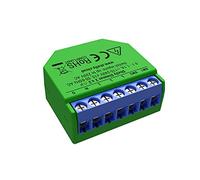 Shelly DIMMER 2 Dispositivo Wi-Fi per il Controllo di Luci Alogene, LED, Trasformatori Ferromagnetici Dimmerabili, Supportati da un’Alimentazione di 110-230V, Verde