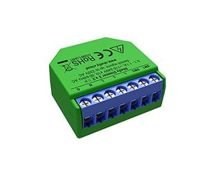 Shelly DIMMER 2 Dispositivo Wi-Fi per il Controllo di Luci Alogene, LED, Trasformatori Ferromagnetici Dimmerabili, Supportati da un’Alimentazione di 110-230V, Verde