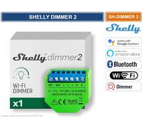 SHELLY DIMMER2 GEN3 - CONTROLLER SMART WI-FI PER REGOLAZIONE LUMINOSA 230v