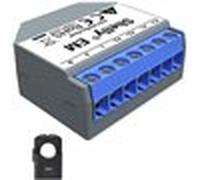 Shelly EM Misuratore consumo elettrico Smart 1 canale + 1 Pinza amperometrica 50A monitoraggio monofase WiFi