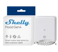 Shelly Flood Gen4 -Sensore Intelligente per Allagamenti con Cavo Sensore perdite