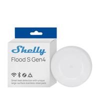 Shelly Flood S Gen4 Rilevatore Smart Wi Fi Bluetooth Zigbee Matter Allagamento