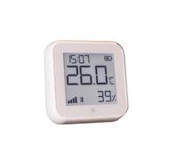 Shelly H&T Gen3, sensore di temperatura e umidità Wi-Fi e Bluetooth | Controllo e monitoraggio da remoto, scene intelligenti, termometro e igrometro, display efficiente, bianco