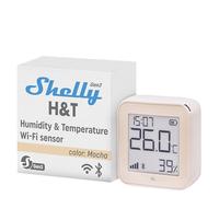 SHELLY PLUS HT M - sensore di temperatura/aria Wi-Fi Wi-Fi Shelly Plus H&T, mocha
