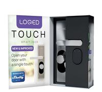 Shelly LOQED Touch Smart Lock Argento - Serratura Smart Wi-Fi Senza Chiave Con Touch-To-Open, Codice e Chiavi Digitali, Controllo Remoto Tramite App Shelly, Standard EN1303, EN15684 e SKG Tre Stelle
