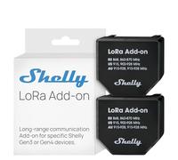 Shelly LoRa Add-On - Soluzione a Lunga Portata fino a 5 km, Comunicazione Affidabile, Senza Ostacoli, Integrazione Flessibile, Controllo Remoto di Irrigazione e Attrezzature (2 Pezzi)