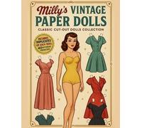 Shelly M Milly's Vintage Paper Dolls (Tascabile)