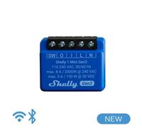 Shelly Mini 1 Gen3 Wi-Fi/BT 8A Smart Relay per Home Automation