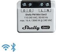 Shelly Mini PM Gen 3 - Smart Relay 16A AC WiFi/BT + PM - SH-MINIPPMG3