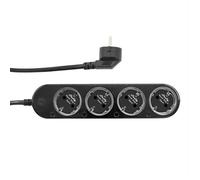 Shelly - Multipresa Smart Matter Power Strip 4 Gen 4-nero SHELLY