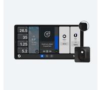 Shelly Pannello a muro grande Wall Display X2 Nero + Sensore BLU H&T Nero NEW